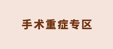 手术重症专区