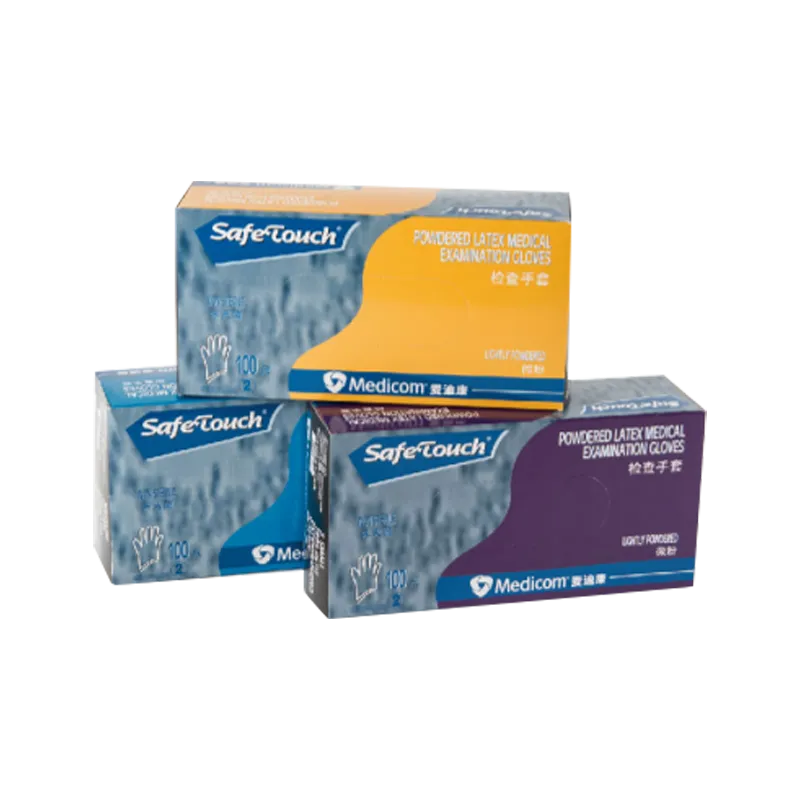 检查手套 SAFETOUCHPOWDEREDLATEXMEDICALEXAMINATIONGLOVES(1125C乳胶有粉中号)