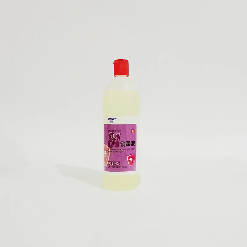 山东安捷 安捷牌84消毒液 液体 500g/瓶