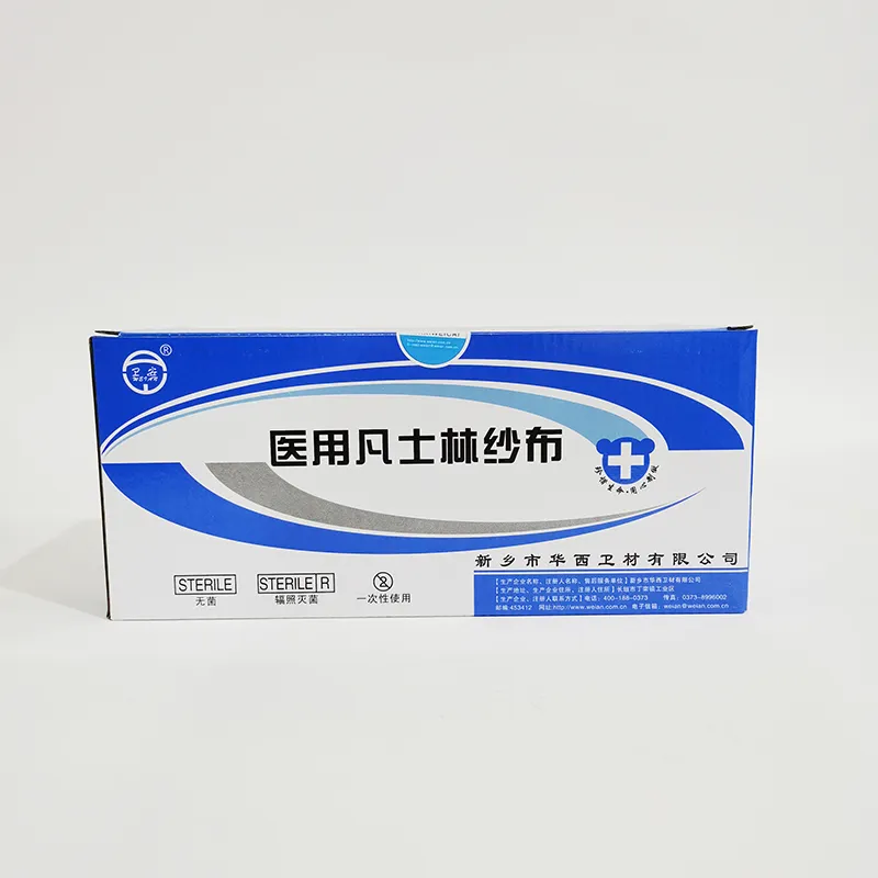 新乡华西卫材 医用凡士林纱布 6×30 单层