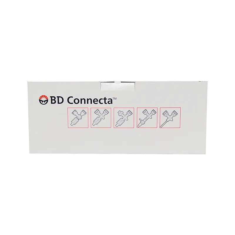 BD 输液用三通 394605 输液用三通,红色手柄