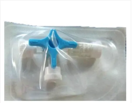 BD 输液用三通 394601输液用三通,白色手柄