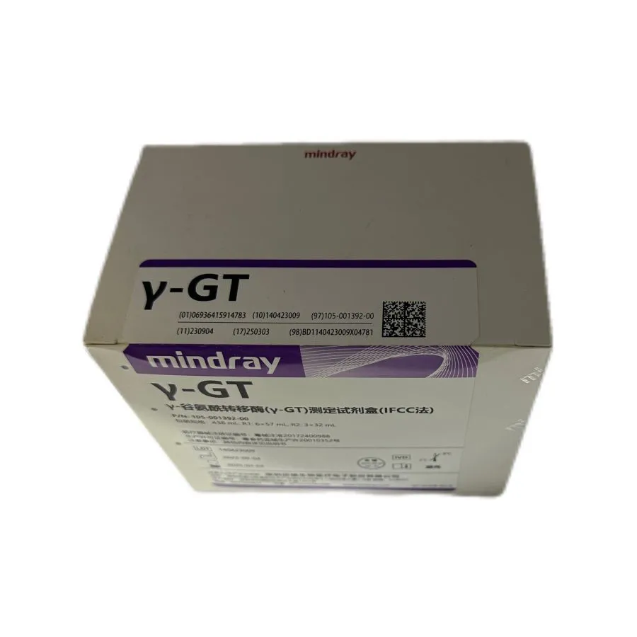 迈瑞 γ-谷氨酰转移酶(γ-GT)测定试剂盒(IFCC法) 438mL:R1:6×57mL,R2:3×32mL
