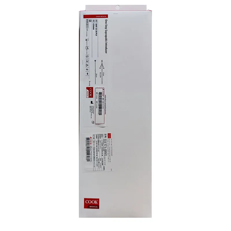 库克 一次性使用一步式耻骨上导入器 SANT-22-20-PLV