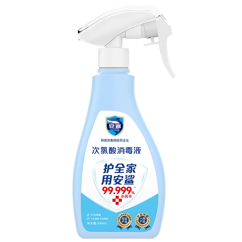 安鲨®次氯酸消毒液 液体/300ml