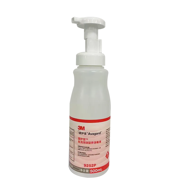 3M 爱护佳™免洗泡沫型手消毒液 液体(500mL/瓶 9252P)