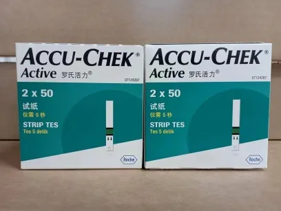 罗氏 血糖试纸(葡萄糖脱氢酶法) 2×50片试纸/盒