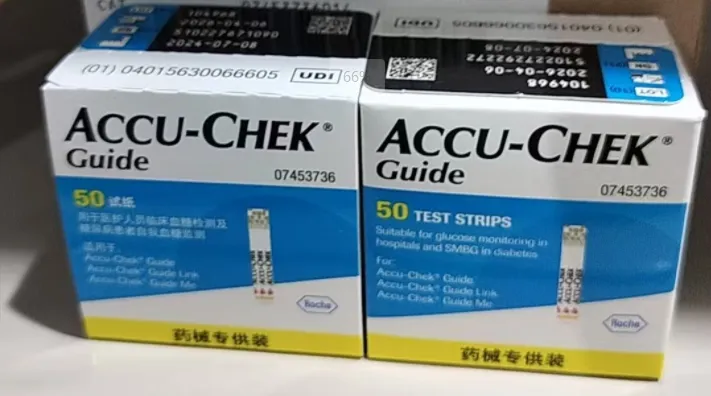 罗氏 血糖试纸(葡萄糖脱氢酶法) 50片试纸/包装.