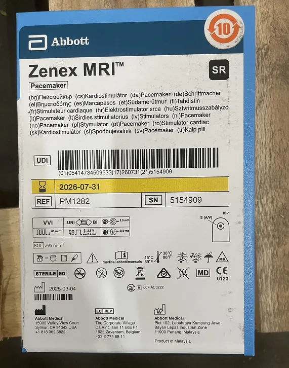 雅培 植入式心脏起搏器 PM1282