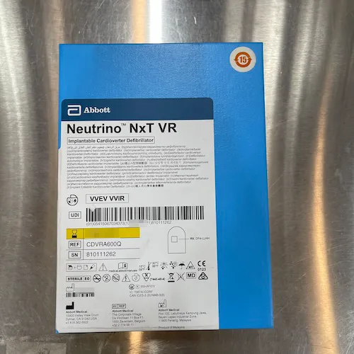 雅培 植入式心脏复律除颤器 CDVRA600Q