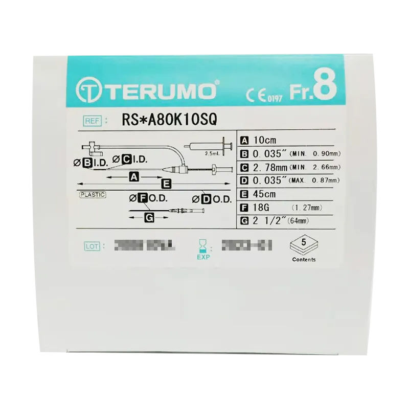 泰尔茂 血管鞘组 RS*A80K10SQ
