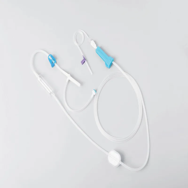 汇知康 一次性使用精密过滤输液器 带针 ZS-5.0-RTP-0.55×19RW LB