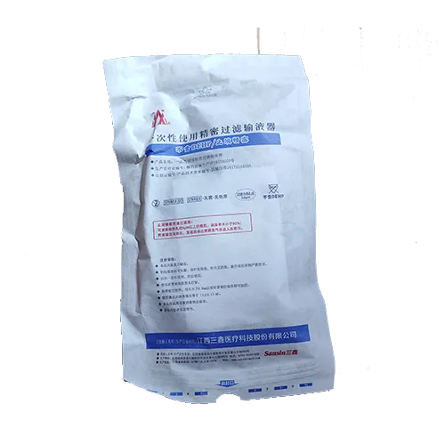 三鑫医疗 一次性使用精密过滤输液器 WJ-BV23-1 0.7×25 TW LB